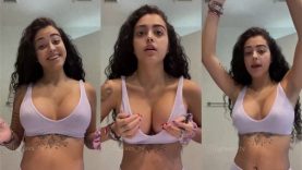 Malu-Trevejo-Nude-Titty-Shaking-Teasing-Video-Leaked