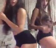 Young-Russian-Teens-Dancing-In-Shorts